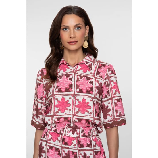 Geisha 63489-20 420 blouse pink/merlot - Image 4