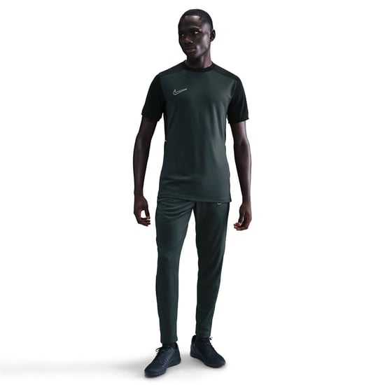 Men's Nike Zippered Tracksuit Bottoms Mens in Black/Lime - Image 3