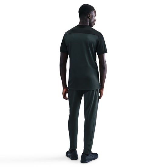 Men's Nike Zippered Tracksuit Bottoms Mens in Black/Lime - Image 4