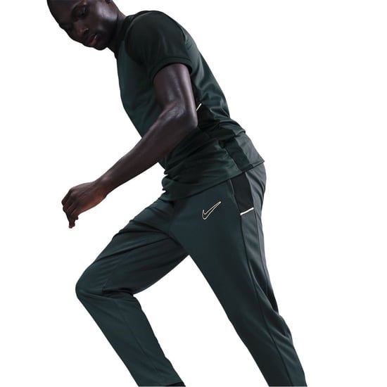 Men's Nike Zippered Tracksuit Bottoms Mens in Black/Lime - Image 5