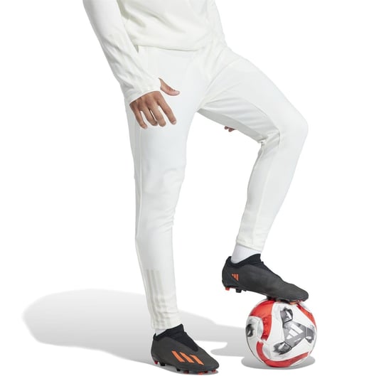Men's adidas FC Barcelona Slim Fit Athletic Pants in White - Image 4
