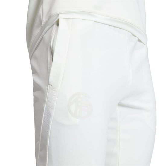Men's adidas FC Barcelona Slim Fit Athletic Pants in White - Image 5