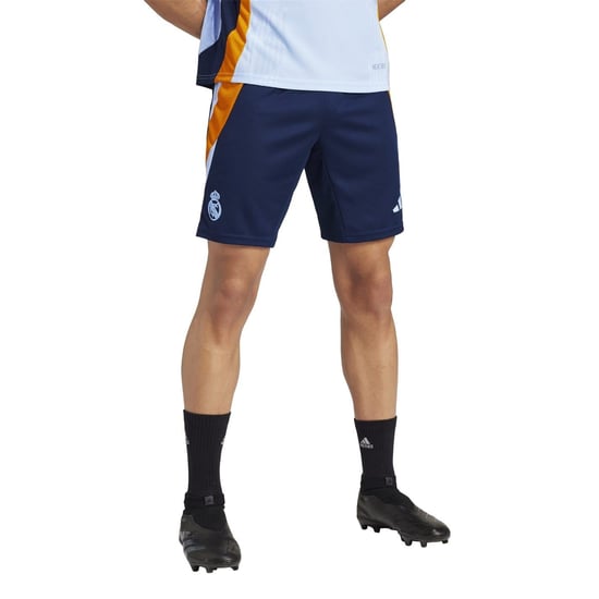 Men's adidas Real Pro Shorts in Nvy/Orange/Blue - Image 2