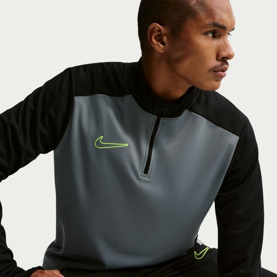 Men's Nike Drill Top in Cool Grey - Image 3