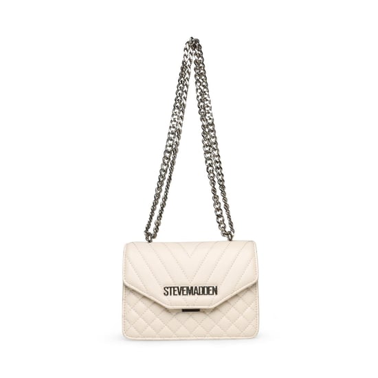 Accessories Steve Madden Bstake 2 Chain Cross Body Bag in Bone - Image 1