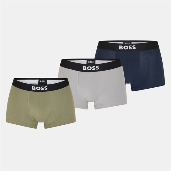Men's Boss Pack Of Logo Waistband Boxer Briefs in .Open Misc - Image 1
