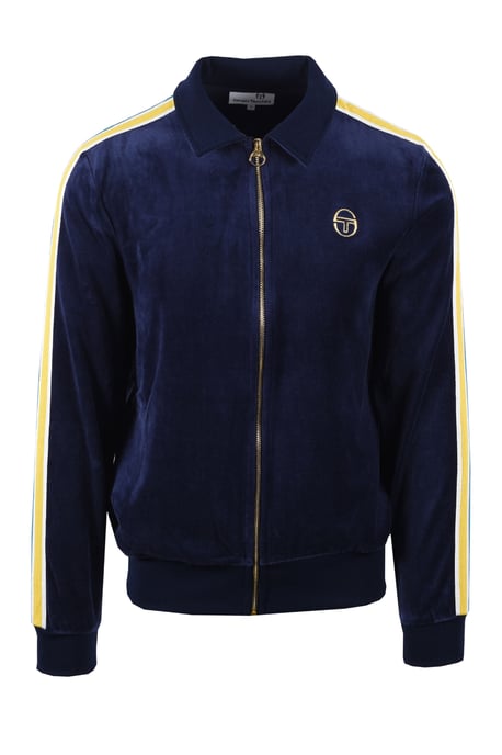 SERGIO TACCHINI MONTE TRACK TOP MARITIME BLUE/MANGO MINT - Image 1
