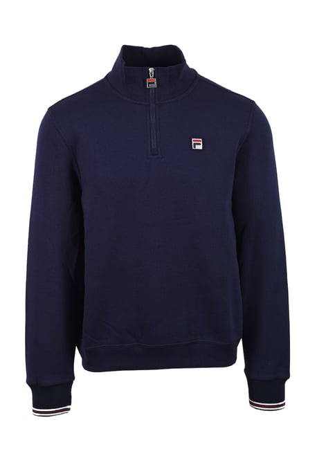 Fila Vintage FILA RAMY BOX HALF ZIP NAVY - Image 1