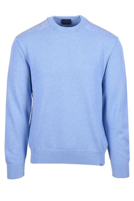 Paul & Shark CREW NECK KNITWEAR LIGHT BLUE - Image 1