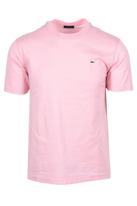 Paul & Shark BADGE T-SHIRT PINK - Image 1