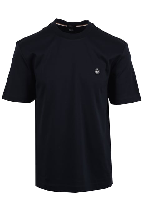 Boss Black C TAUT T-SHIRT DARK BLUE - Image 1