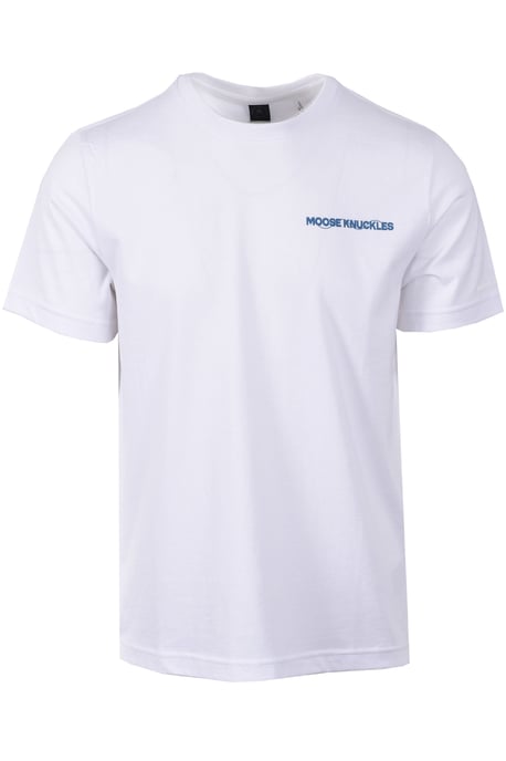 MOOSE KNUCKLES MINDFOLD T-SHIRT MILKY WAY - Image 1