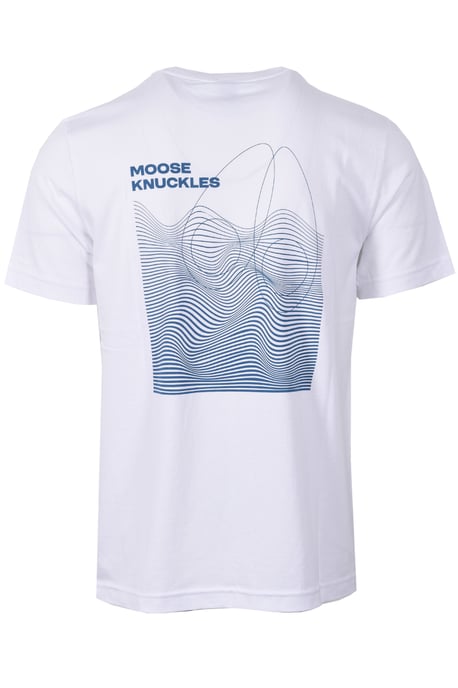 MOOSE KNUCKLES MINDFOLD T-SHIRT MILKY WAY - Image 2
