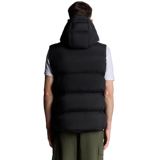Lyle & Scott Jet Black Welded Puffer Gilet - Image 4
