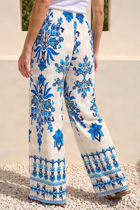 Border Print Trousers - Image 3