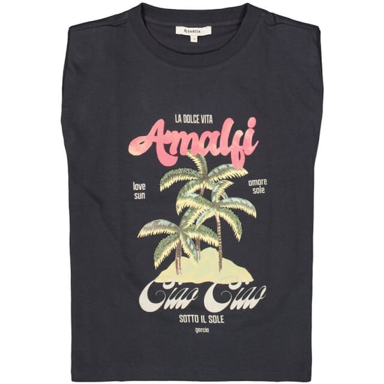 Garcia Jeans R260203 ladies t-shirt antraciet - Image 1