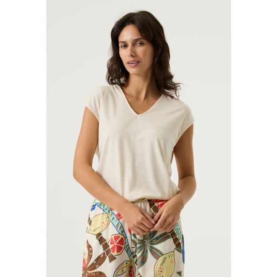 Garcia Jeans R260208 ladies t-shirt beige - Image 2