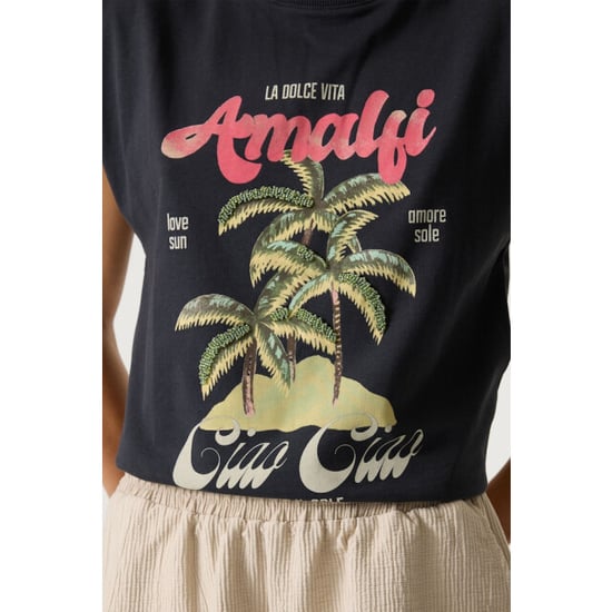 Garcia Jeans R260203 ladies t-shirt antraciet - Image 4