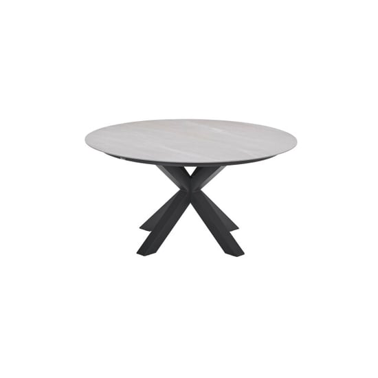 Garden Impressions Lowland tafel Ø150 cm carbon black centostone napoli sand - Image 5