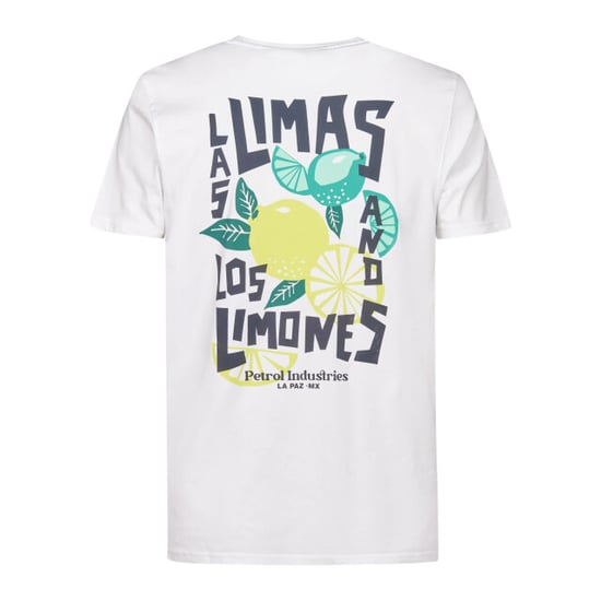 Petrol Industries Heren shirt m-2060-tsr629- 0000 bright white - Image 3