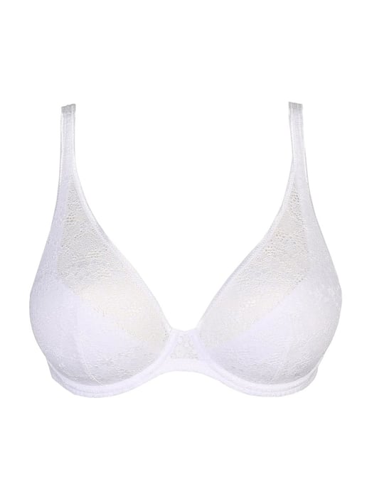 Twist Epirus Half Padded Plunge Bra White - Image 4