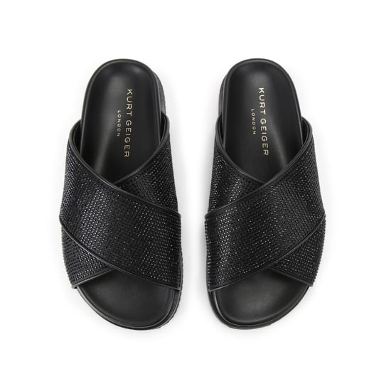 Kurt Geiger London Fabric Footbed Sandal Sandals - Image 2