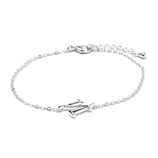 Luxenter Armband met zilveren afwerking - Alphabet - Image 1