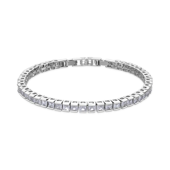 Luxenter Armband met zilveren afwerking en glanzende zirkonia - Zaix - Image 1