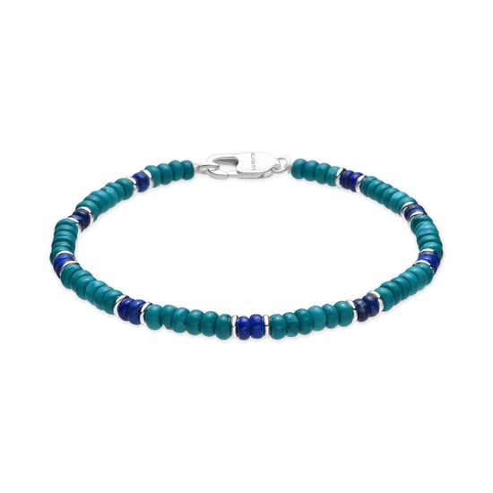 Luxenter Armband met zilveren afwerking en turkoois - Ipola - Image 1