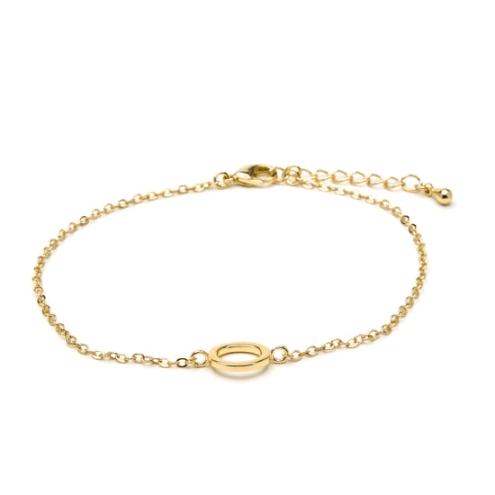 Luxenter Armband met 18-karaats geelgouden afwerking - Alphabet - Image 1