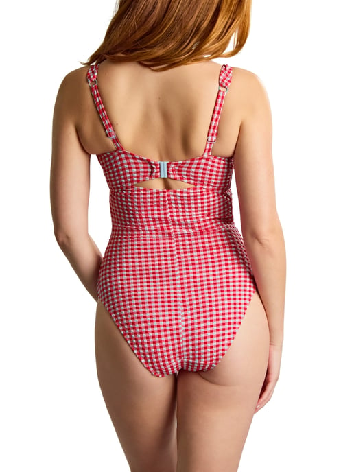 Gingham Paloma Balcony Swimsuit - Image 4