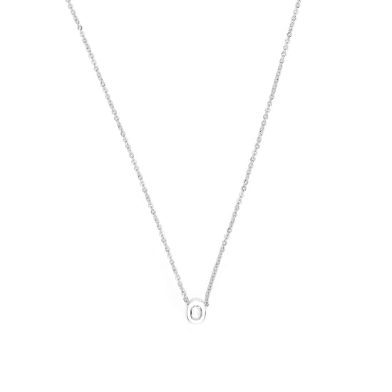 Luxenter Ketting met zilveren afwerking - Alphabet - Image 1