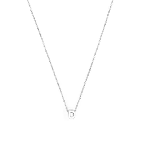 Luxenter Ketting met zilveren afwerking - Alphabet - Image 1