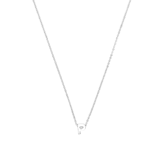 Luxenter Silver-finished necklace - Alphabet - Image 1