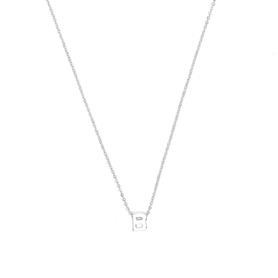 Luxenter Silver-finished necklace - Alphabet - Image 1