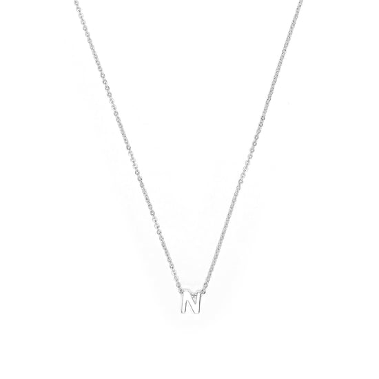 Luxenter Ketting met zilveren afwerking - Alphabet - Image 1