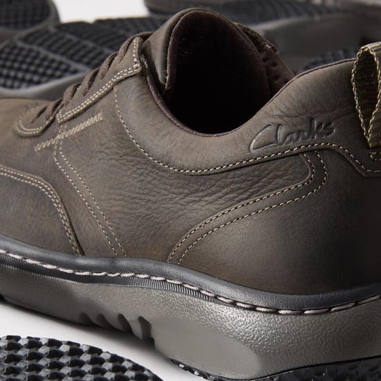ClarksPro Lace Dark Brn Tumbled - Image 5