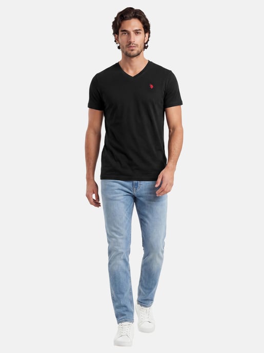 U.S. Polo Assn. men’s V-neck T-shirt 2-pack - Image 6