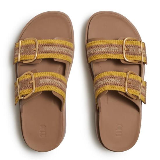 FitFlop Gen-ff max buckle stripe-webbing two-bar slides - Image 3