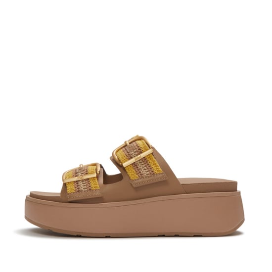 FitFlop Gen-ff max buckle stripe-webbing two-bar slides - Image 4