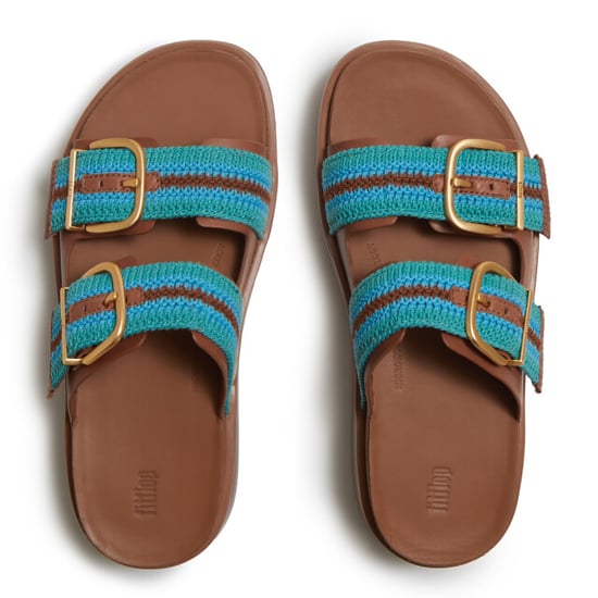 FitFlop Gen-ff max buckle stripe-webbing two-bar slides - Image 6