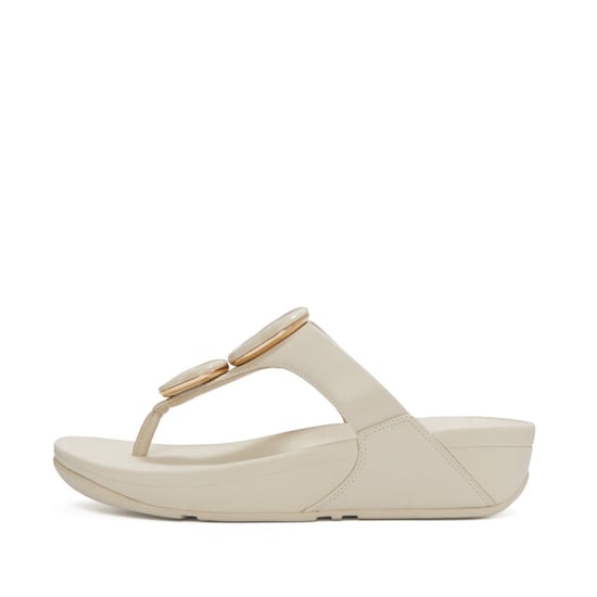 FitFlop Lulu marbled-stone toe-post sandals - Image 4