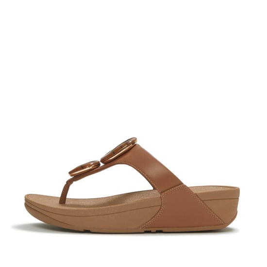 FitFlop Lulu marbled-stone toe-post sandals - Image 3