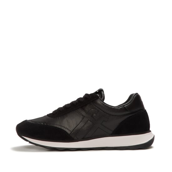 FitFlop Retro-q ff metallic-fabric/suede sneakers - Image 6