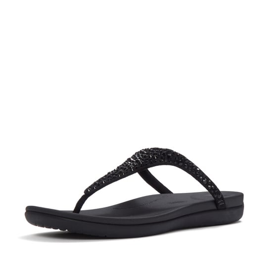 FitFlop Solay mixed-crystal toe-post sandals - Image 6