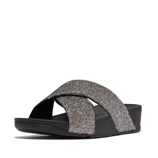 FitFlop Lulu cross slide glitterball - Image 3