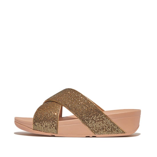 FitFlop Lulu cross slide glitterball - Image 5