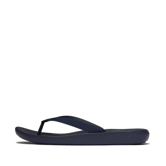 FitFlop Iqushion mens textured-strap flip-flops - Image 6