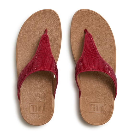 FitFlop Lulu dames teenslipper - met glitters en sierstenen - Image 4