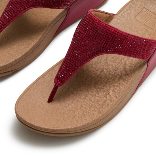 FitFlop Lulu dames teenslipper - met glitters en sierstenen - Image 5